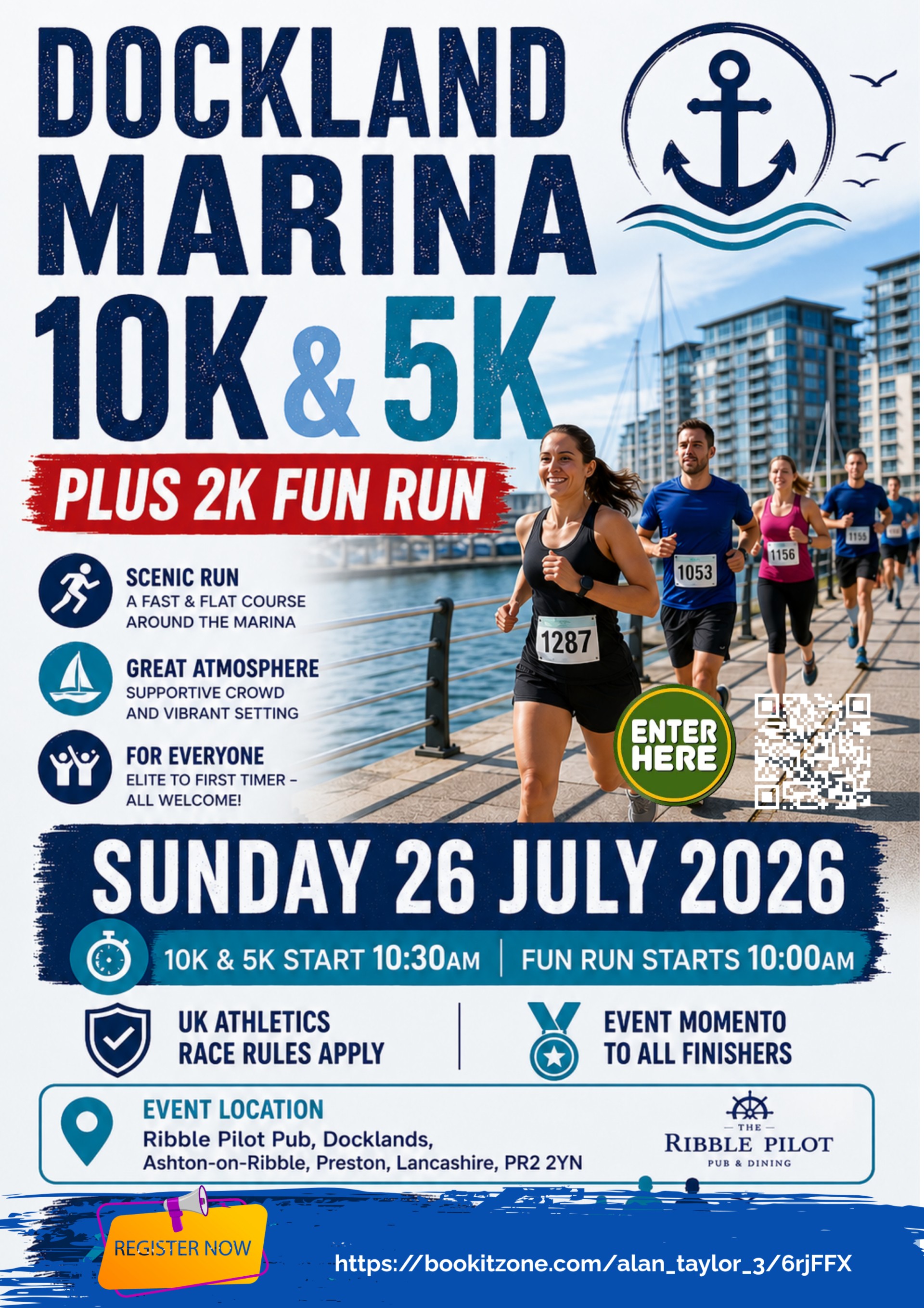 Dockland Marina 10K poster