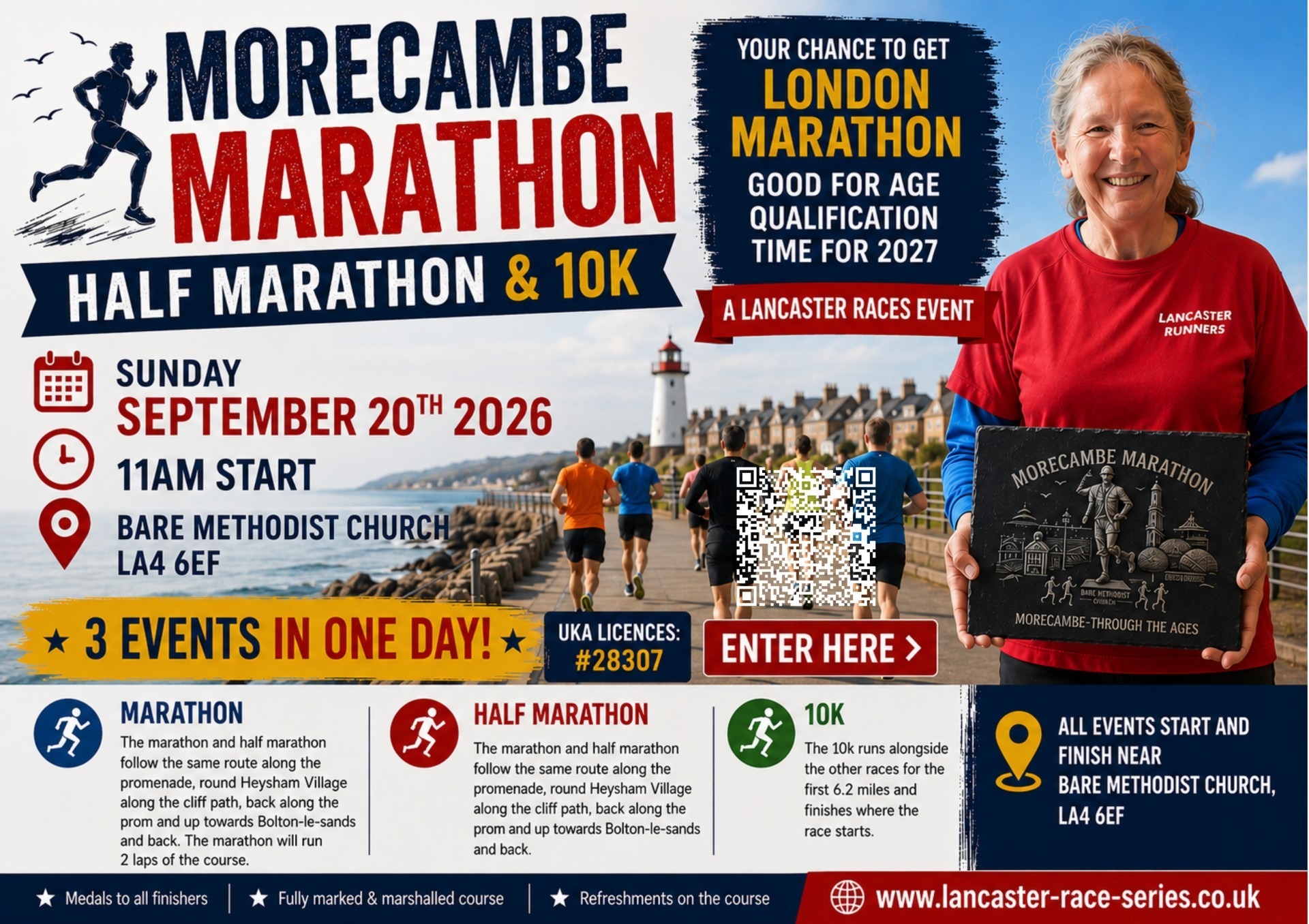 Morecambe 10K poster