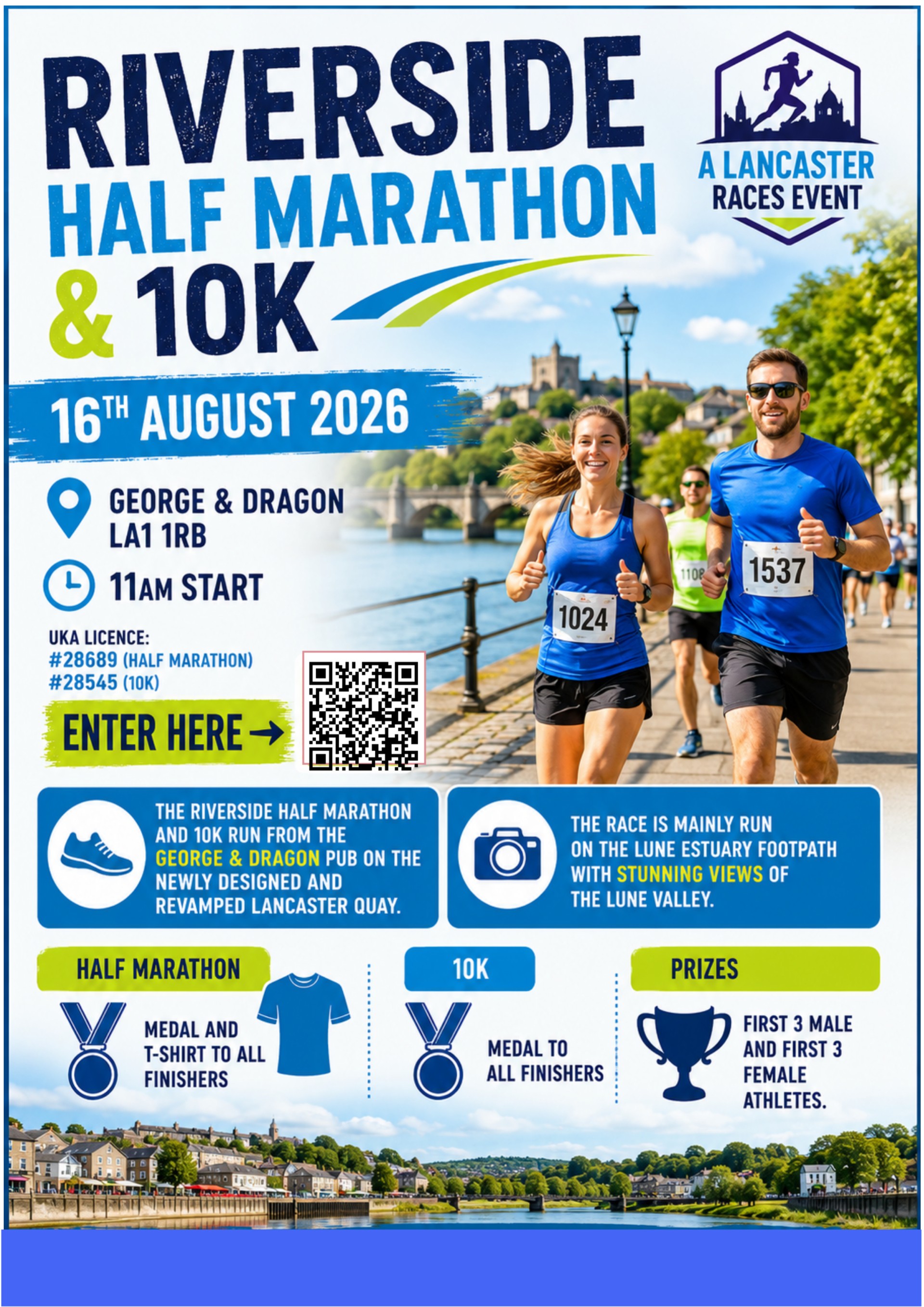 Riverside 10K poster